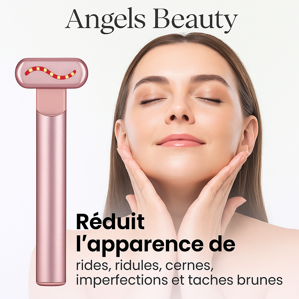Dispositif de Lifting du visage à microcourant EMS, baguette faciale à lumière rouge, masseur pour les yeux et le cou, raffermissement de la peau, Anti-rides, soins de la peau, outil de beauté