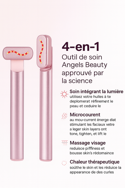 Dispositif de Lifting du visage à microcourant EMS, baguette faciale à lumière rouge, masseur pour les yeux et le cou, raffermissement de la peau, Anti-rides, soins de la peau, outil de beauté
